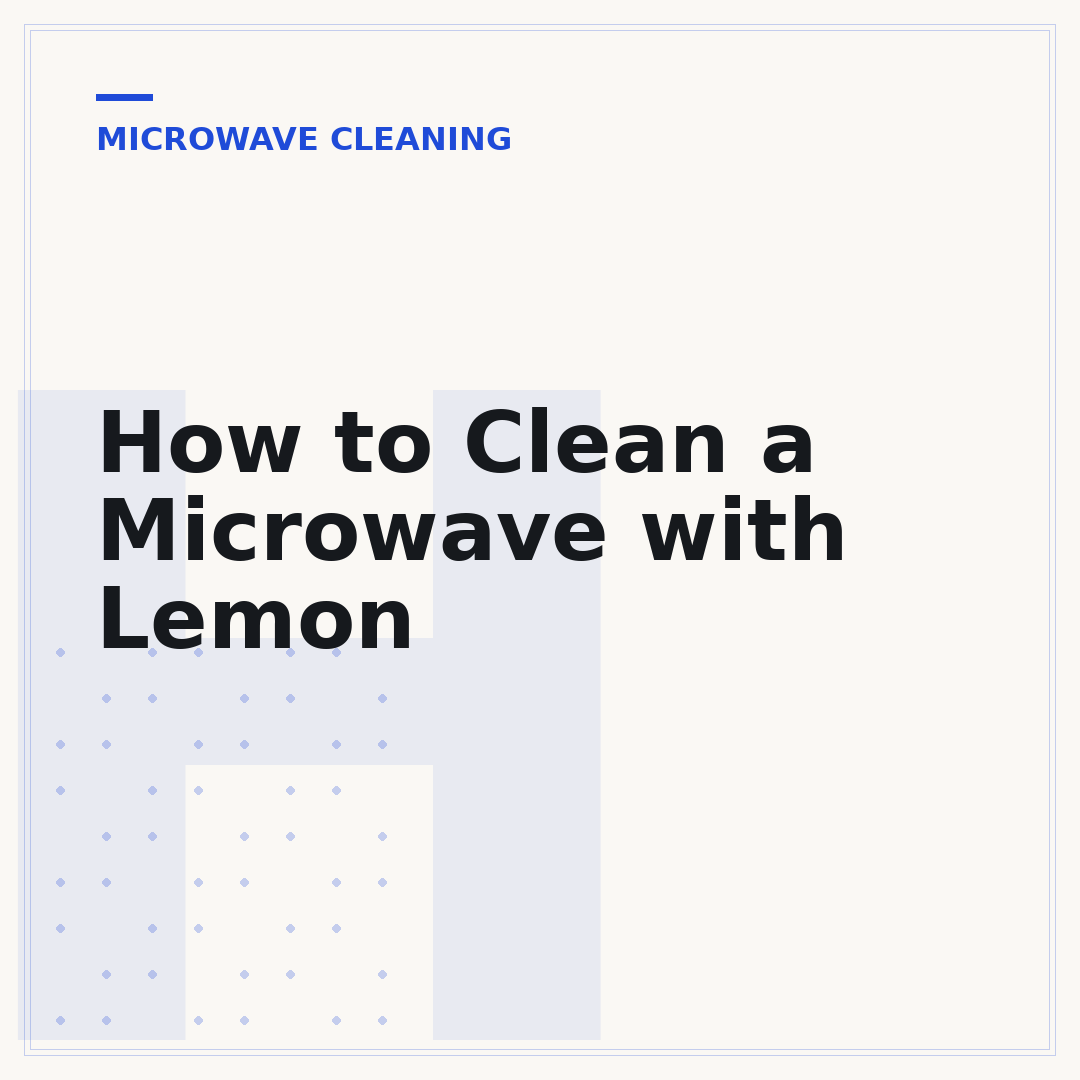 How to Clean a Microwave with Lemon