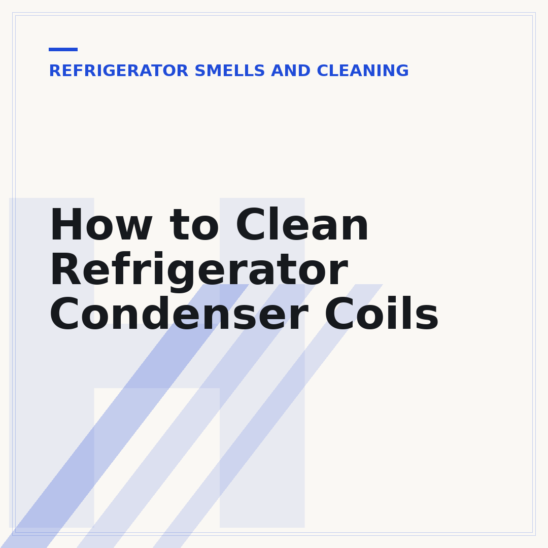 How to Clean Refrigerator Condenser Coils