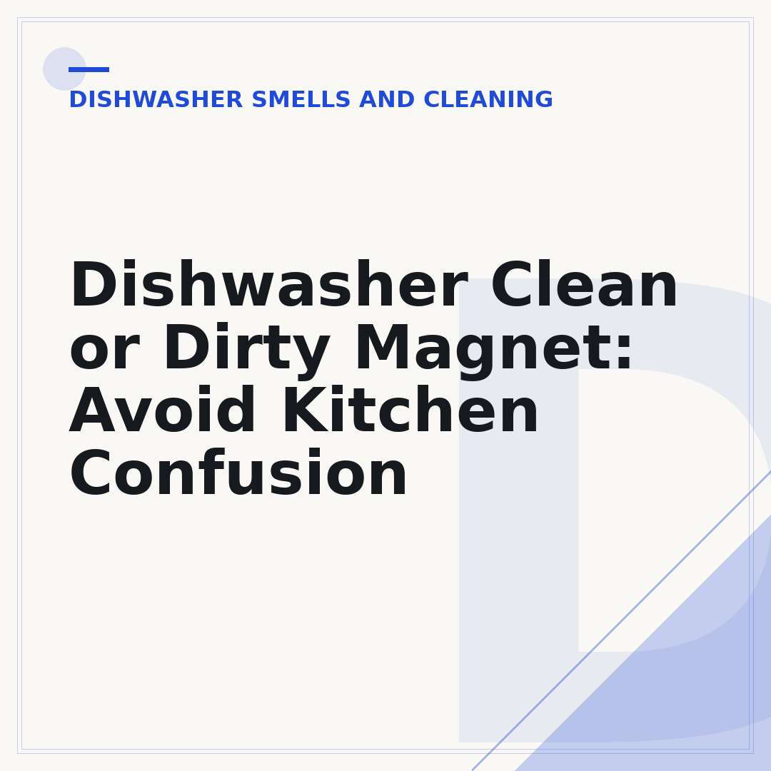 Dishwasher Clean or Dirty Magnet: Avoid Kitchen Confusion
