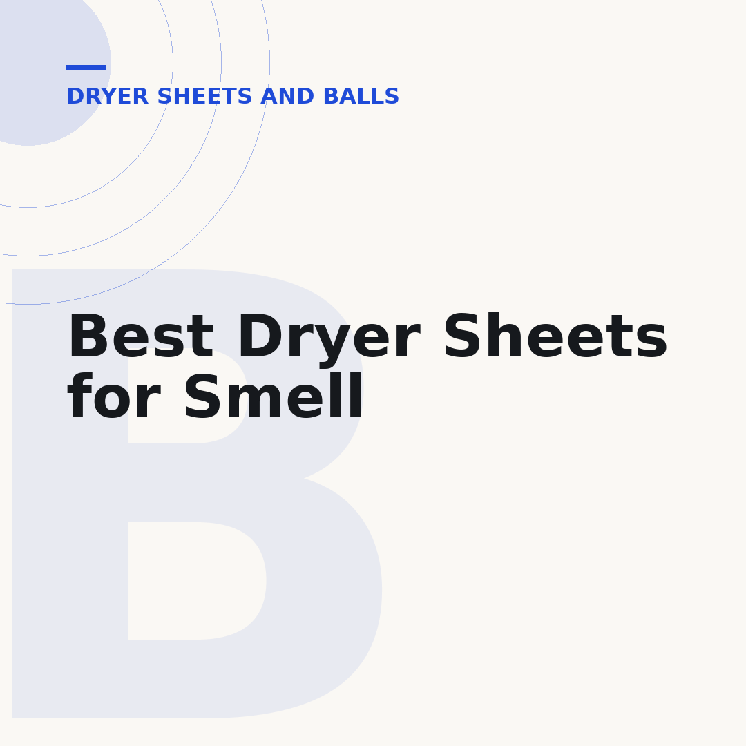 Best Dryer Sheets for Smell