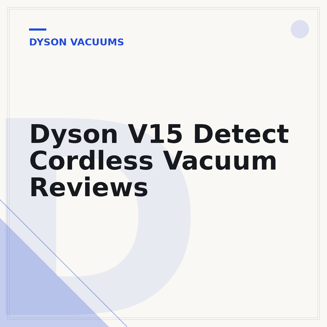 Dyson V15 Detect Cordless Vacuum Reviews