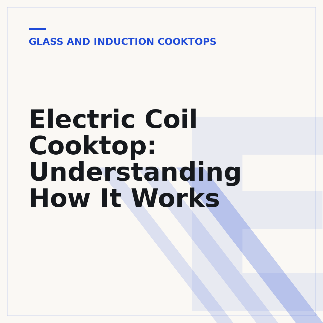 Electric Coil Cooktop: Understanding How It Works