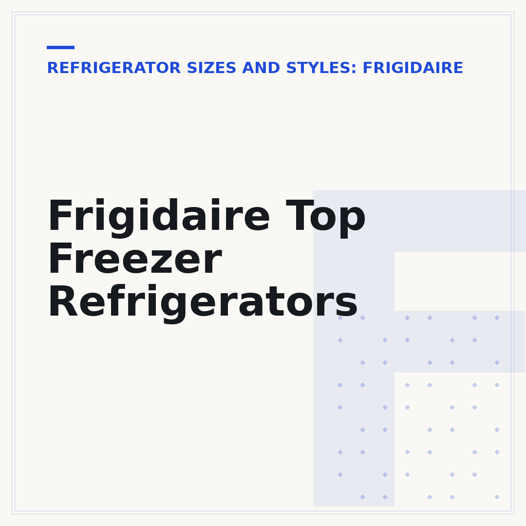 Frigidaire Top Freezer Refrigerators