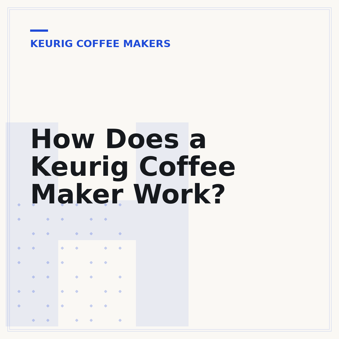 How Does a Keurig Coffee Maker Work?