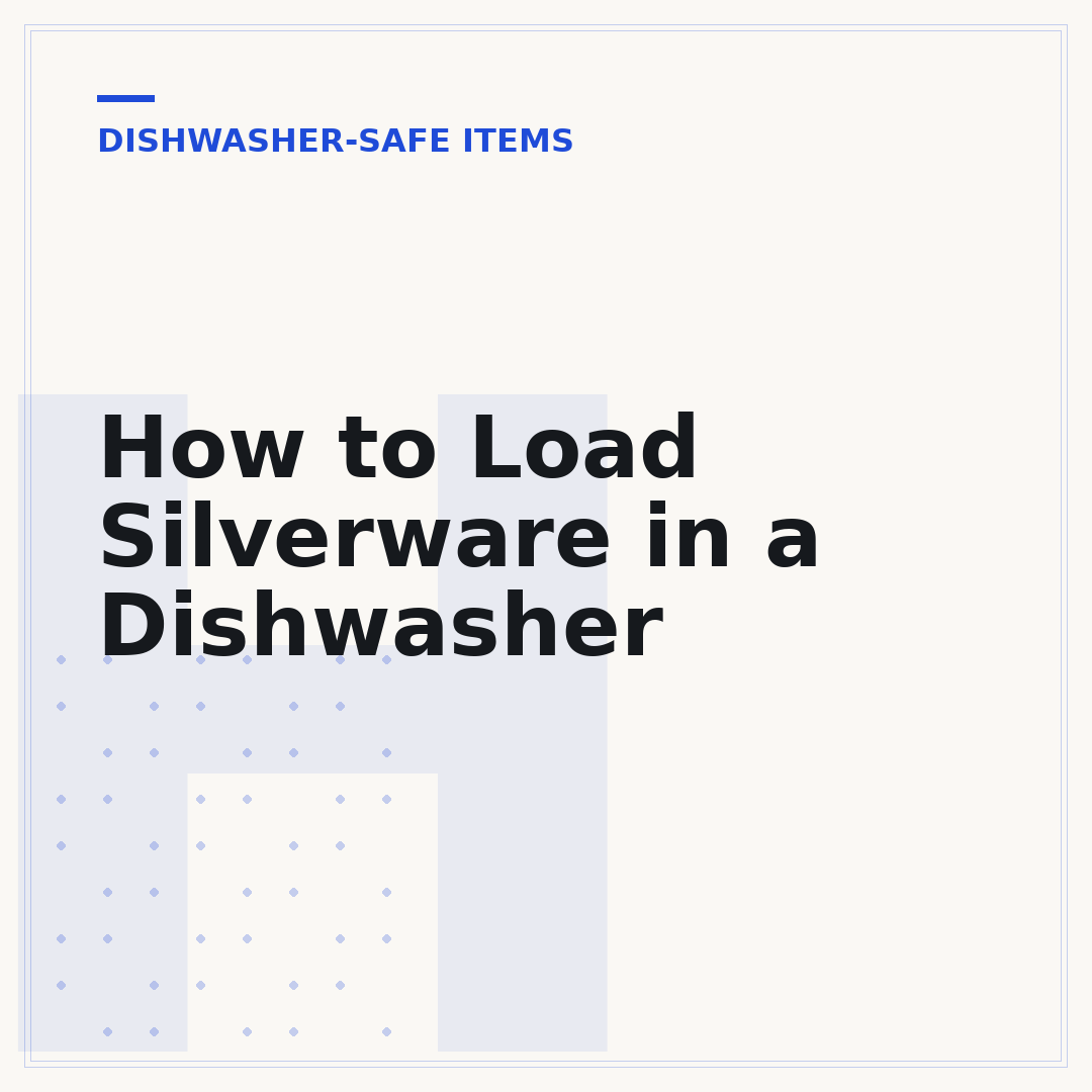 How to Load Silverware in a Dishwasher