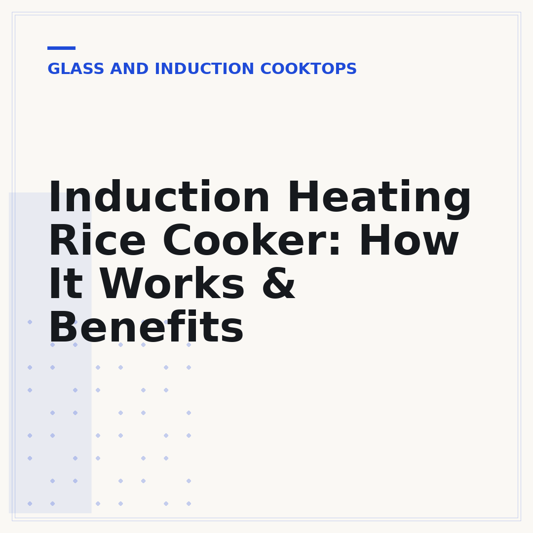 Induction Heating Rice Cooker: How It Works & Benefits