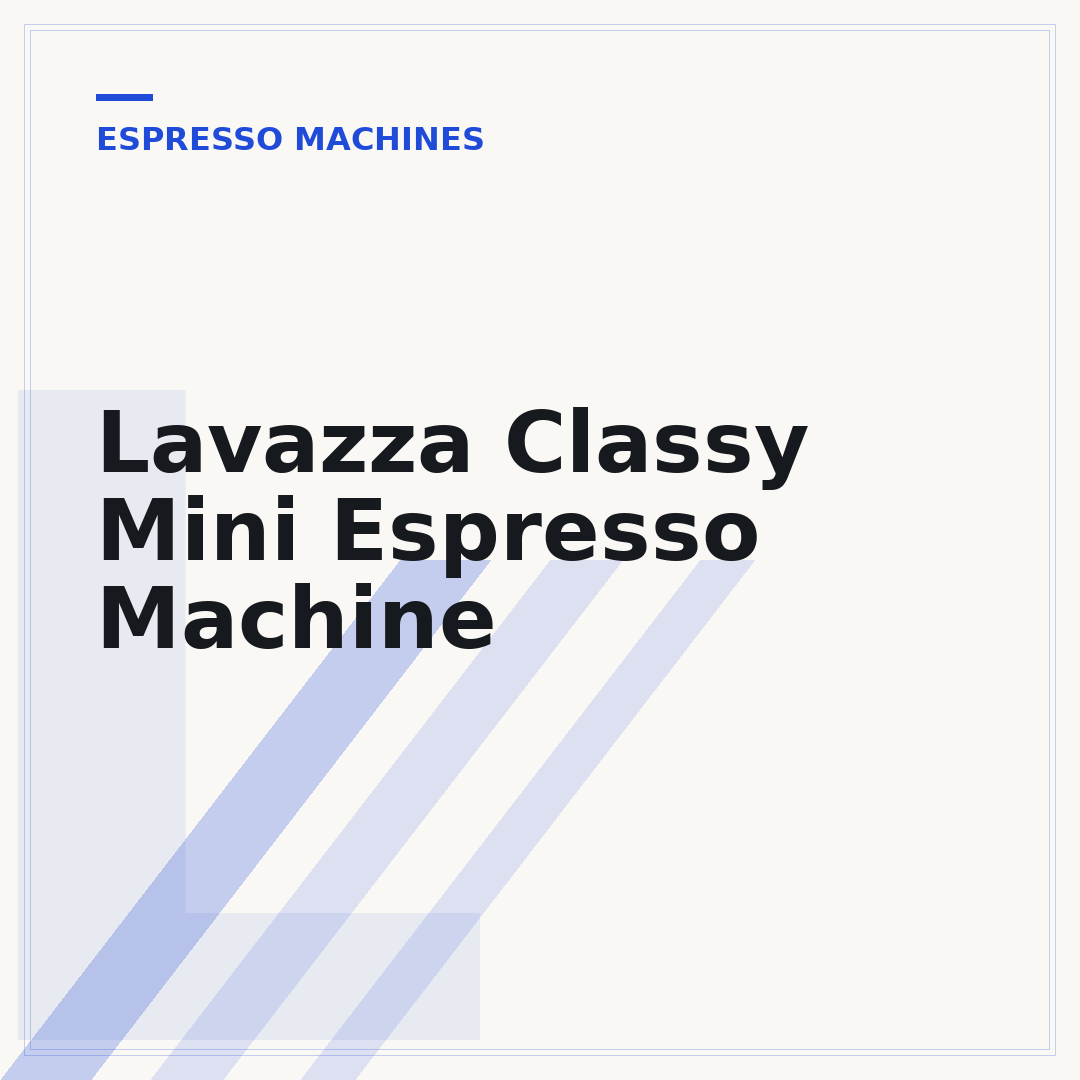 Lavazza Classy Mini Espresso Machine