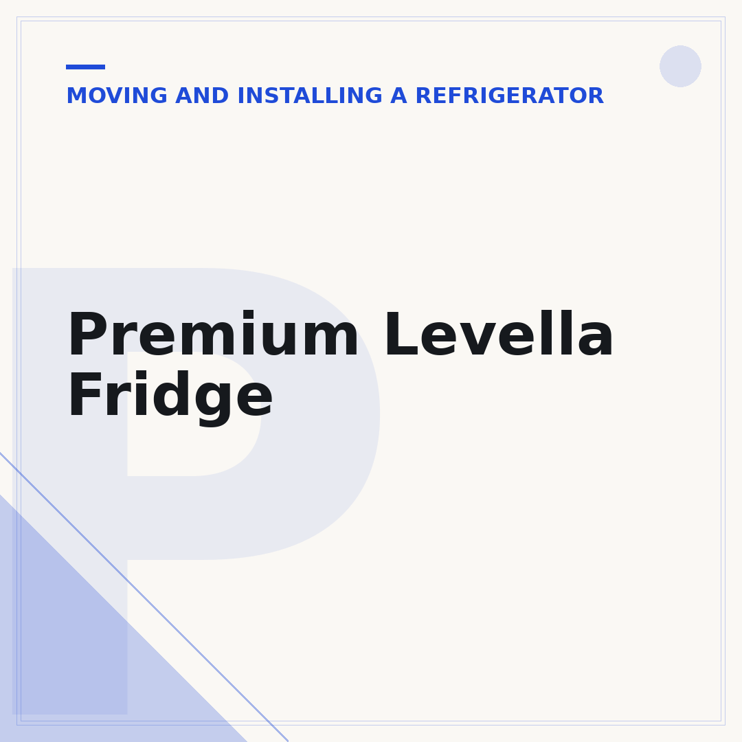 Premium Levella Fridge