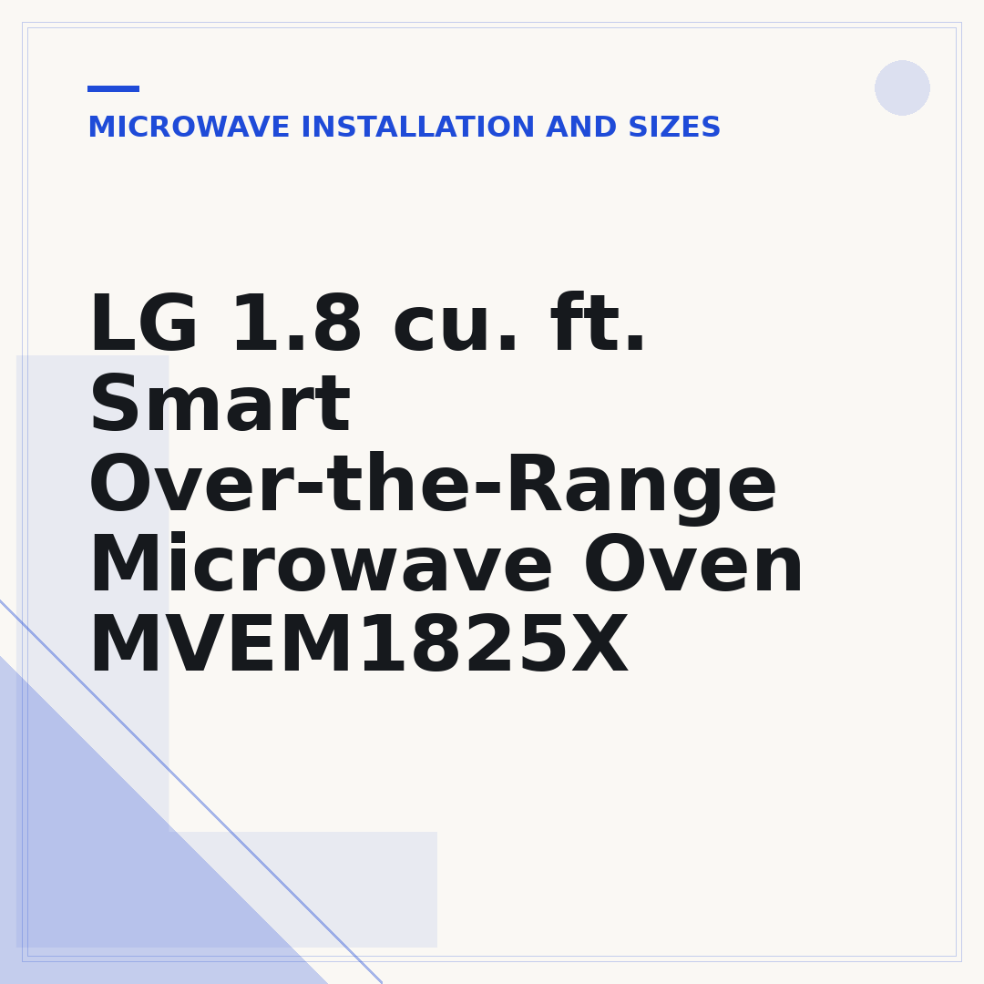 LG 1.8 cu. ft. Smart Over-the-Range Microwave Oven MVEM1825X