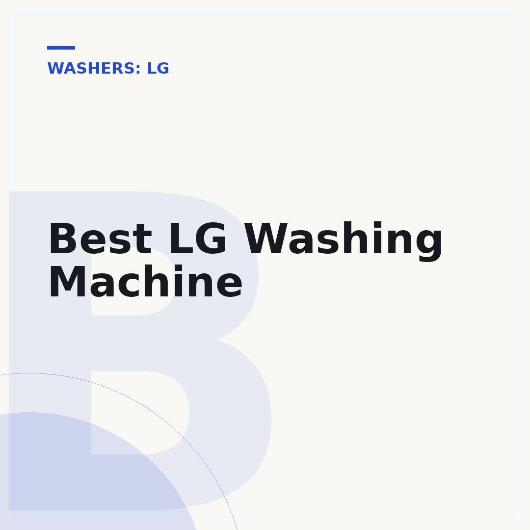 Best LG Washing Machine