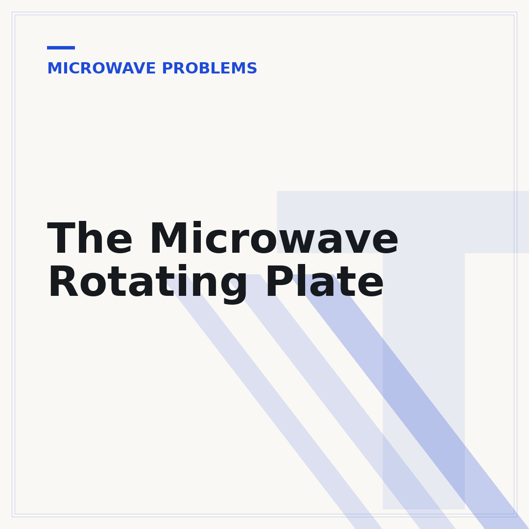 The Microwave Rotating Plate
