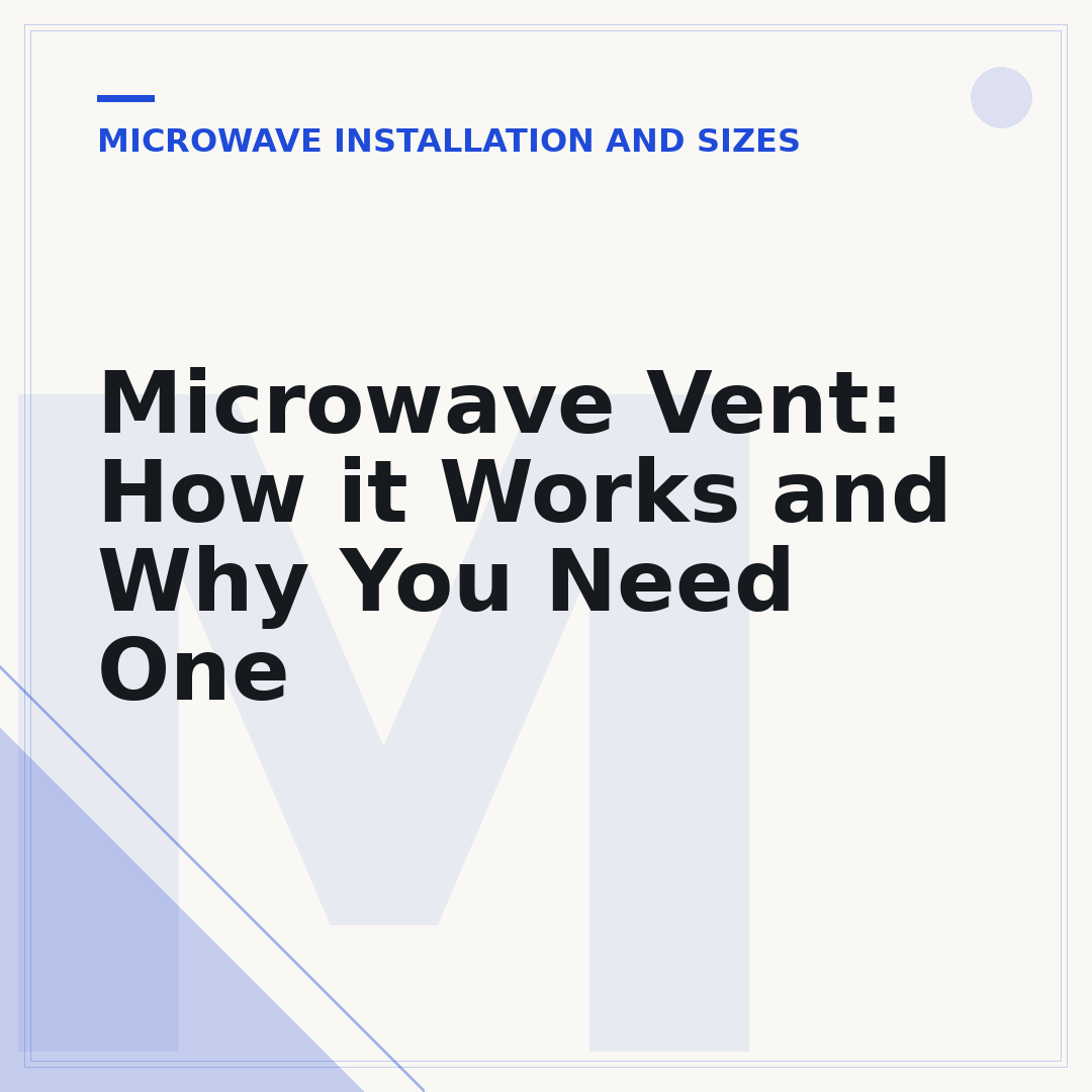 Microwave Vent: How it Works and Why You Need One
