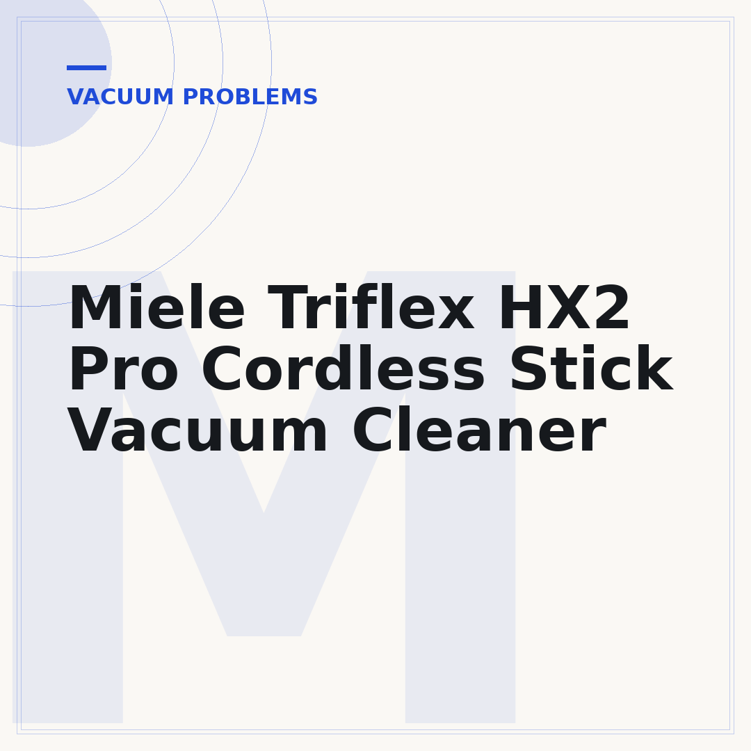 Miele Triflex HX2 Pro Cordless Stick Vacuum Cleaner