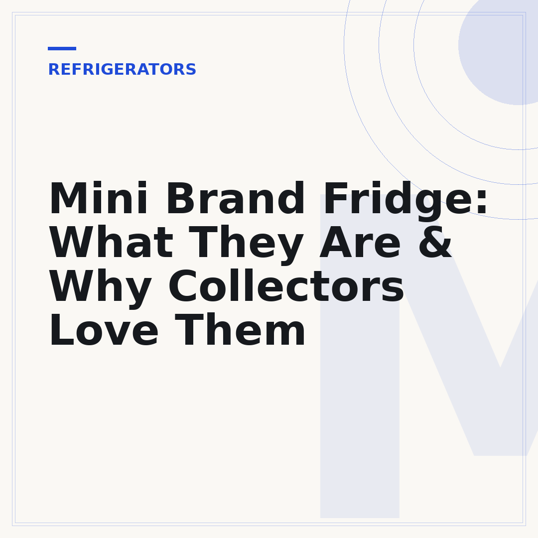 Mini Brand Fridge: What They Are & Why Collectors Love Them