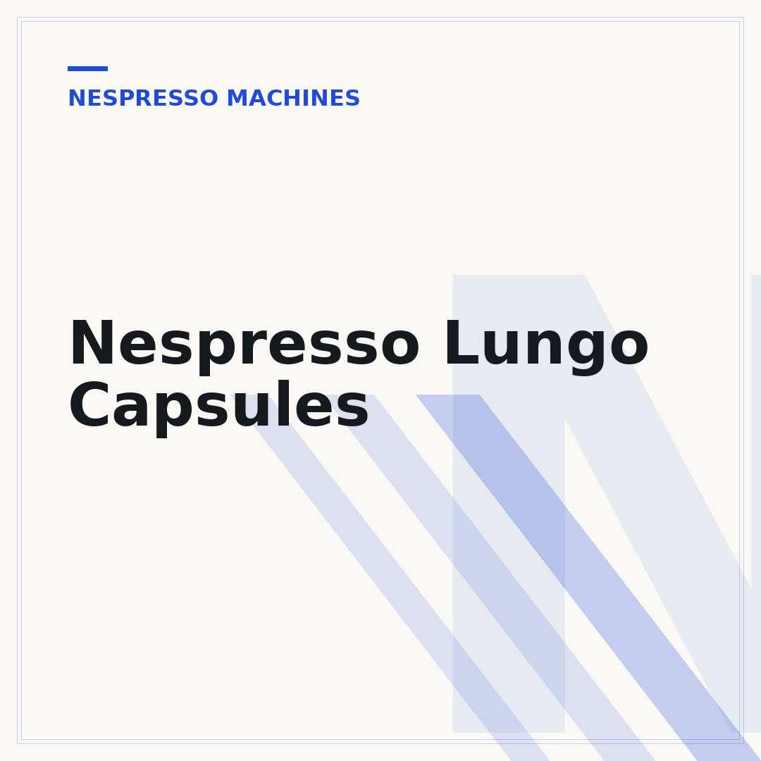 Nespresso Lungo Capsules