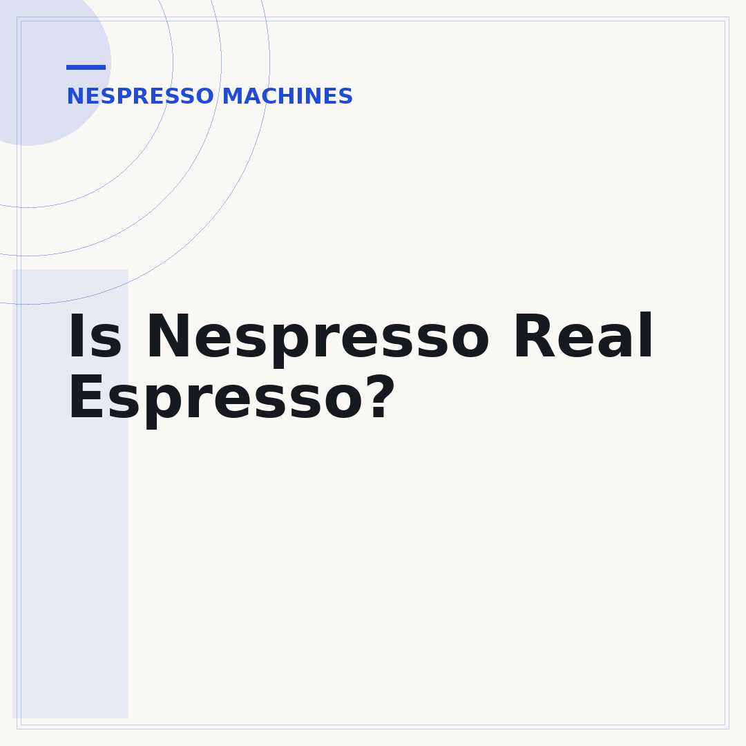Is Nespresso Real Espresso?