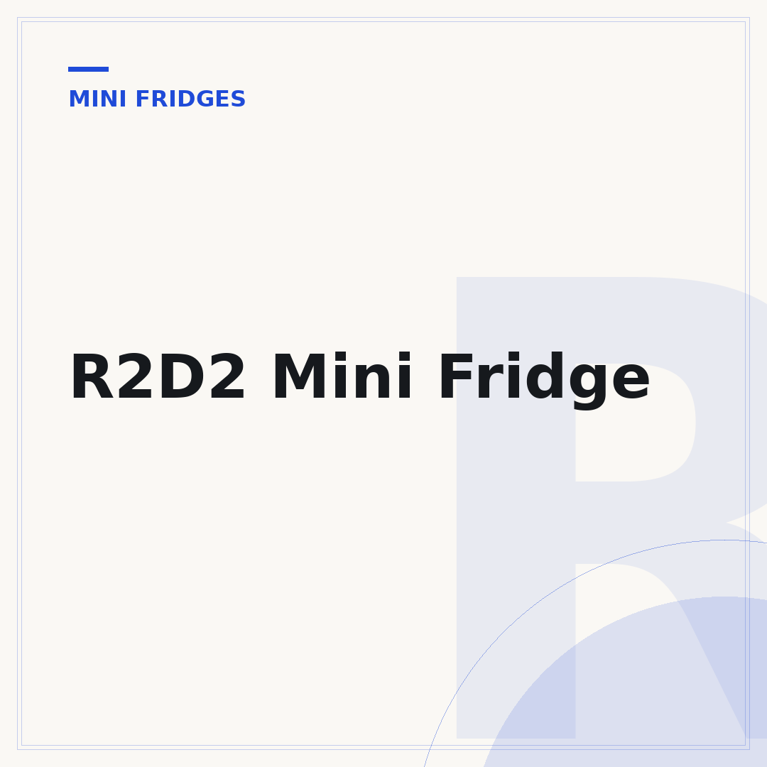 R2D2 Mini Fridge