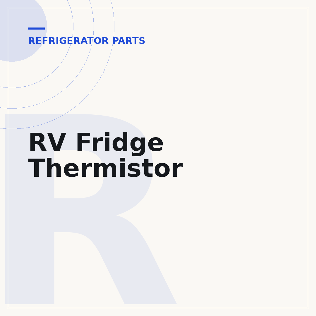 RV Fridge Thermistor