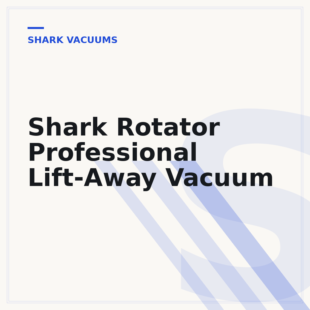 Shark Rotator Professional Lift-Away Vacuum