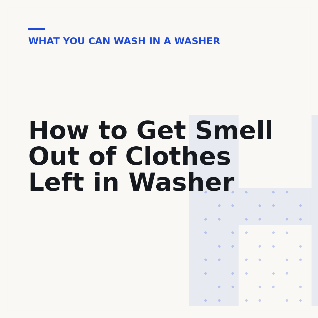 How to Get Smell Out of Clothes Left in Washer