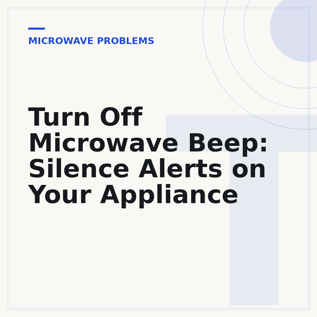 Turn Off Microwave Beep: Silence Alerts on Your Appliance