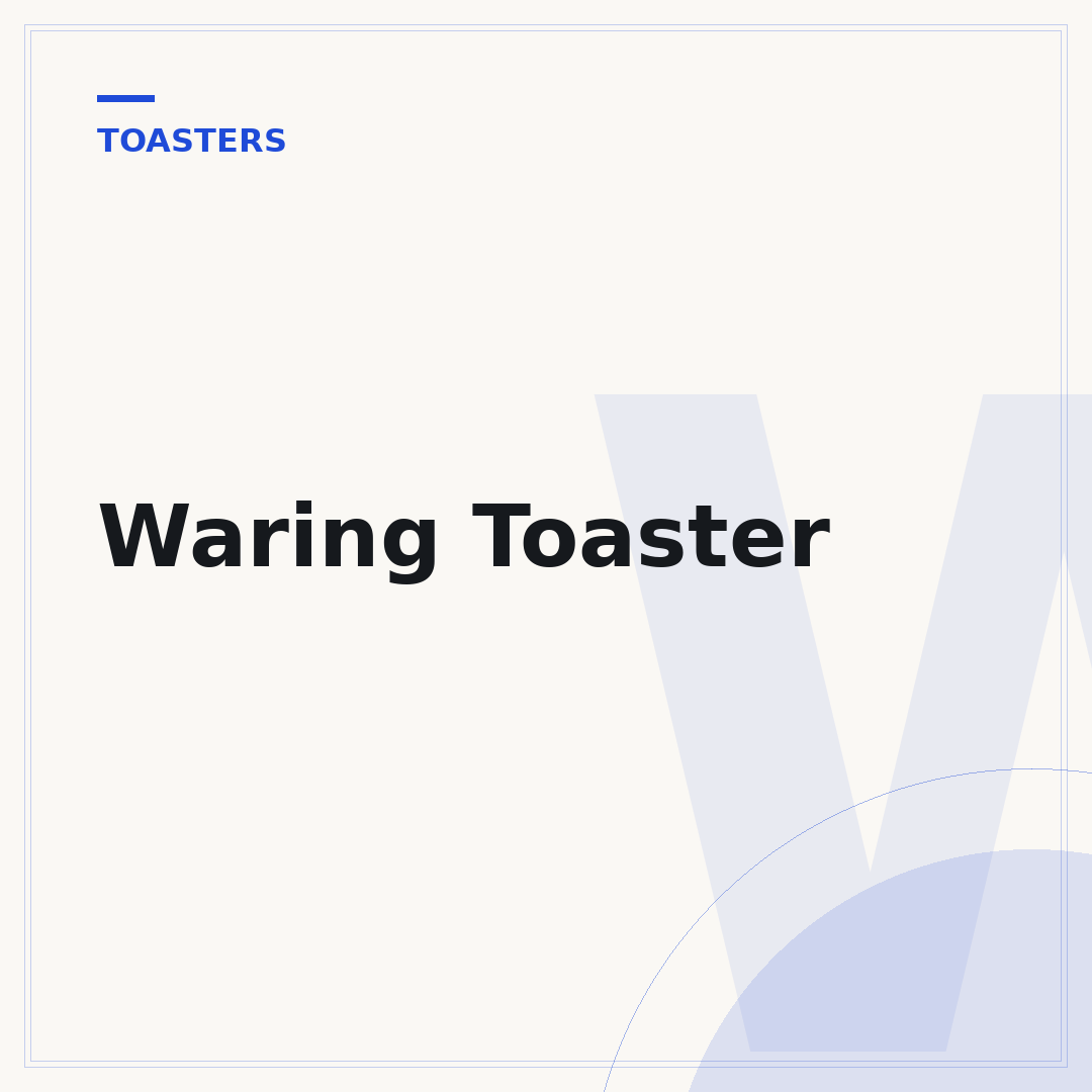 Waring Toaster