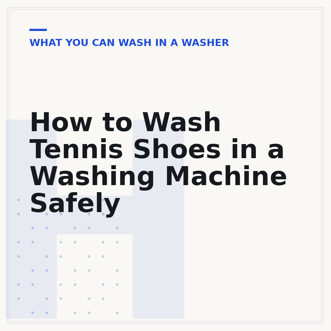 How to Wash Tennis Shoes in a Washing Machine Safely