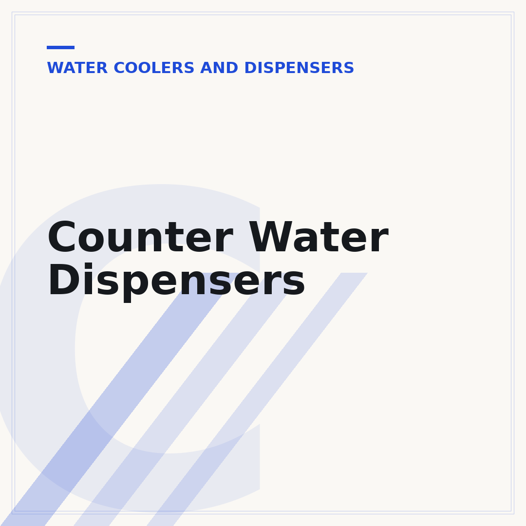 Counter Water Dispensers